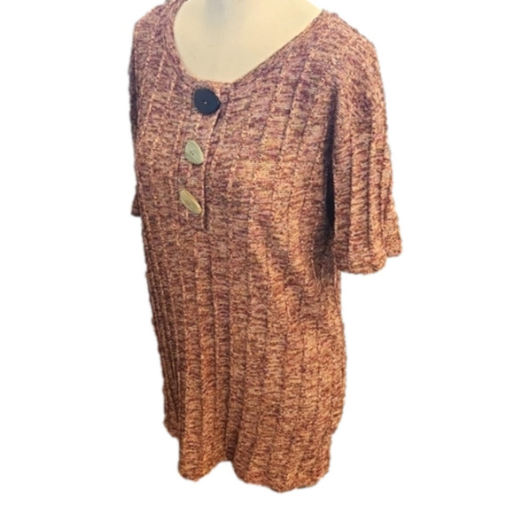 WOMENS ZARA multicolor long short sleeve top size Medium. - Picture 7 of 15